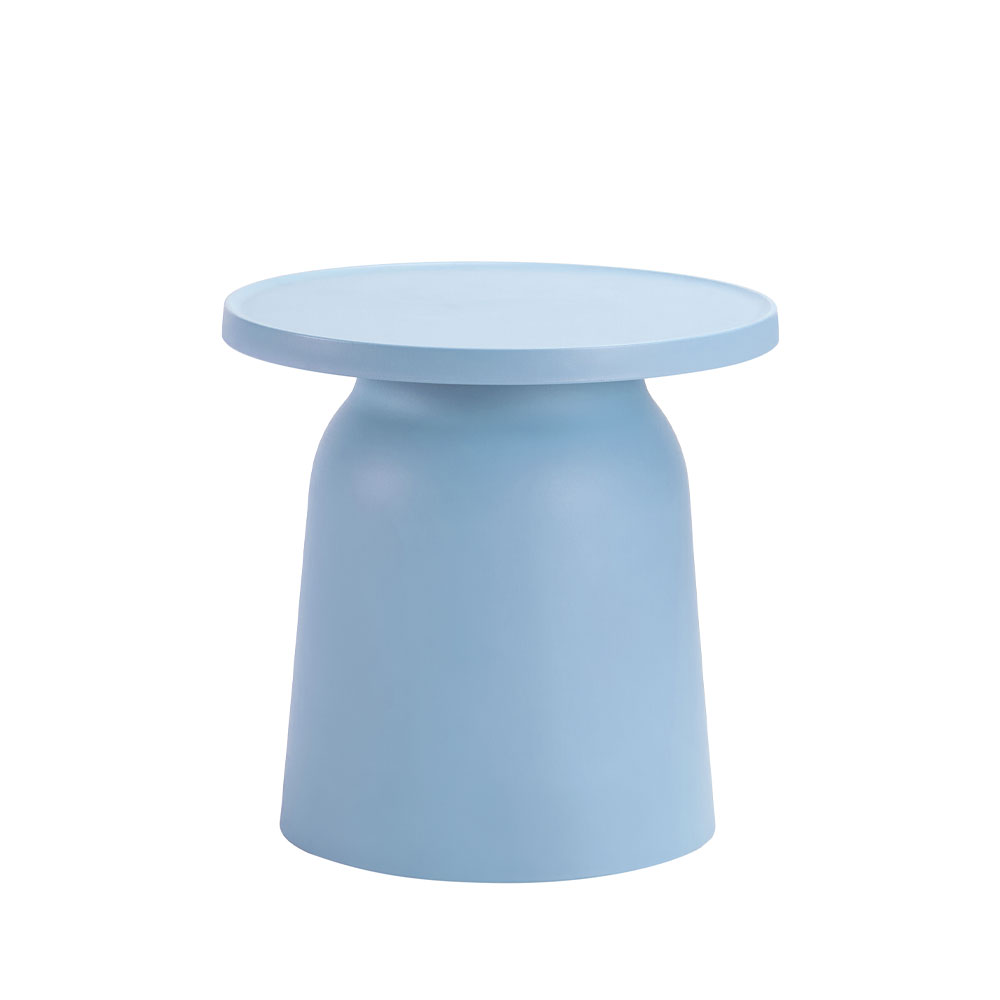 DOMI COFFEE TABLE ΓΑΛΑΖΙΟ 47x47x46cm