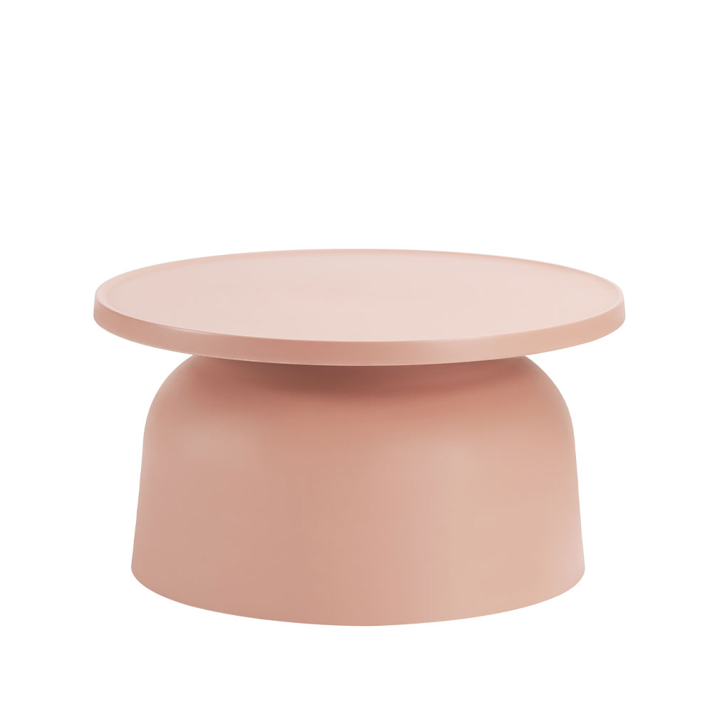 DOMI COFFEE TABLE SALMON 67x67x36cm