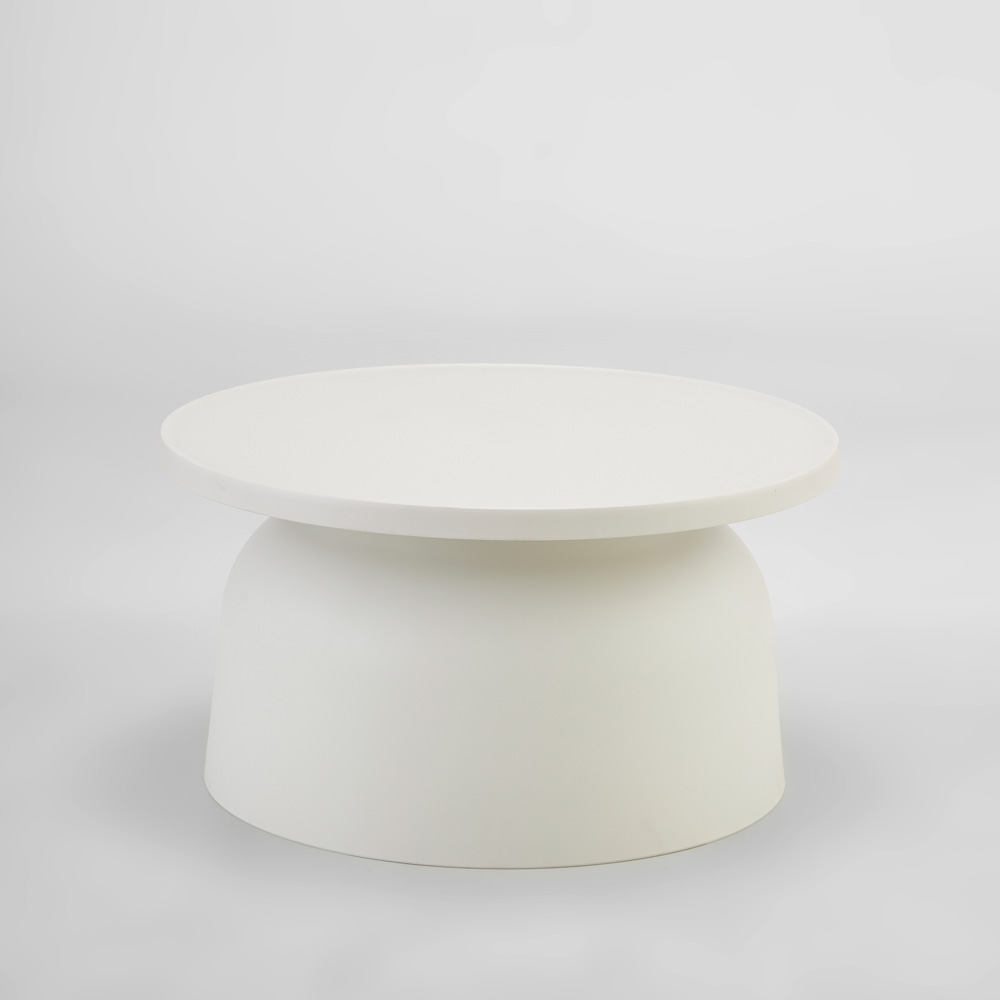 DOMI COFFEE TABLE OFF WHITE 67x67x36cm