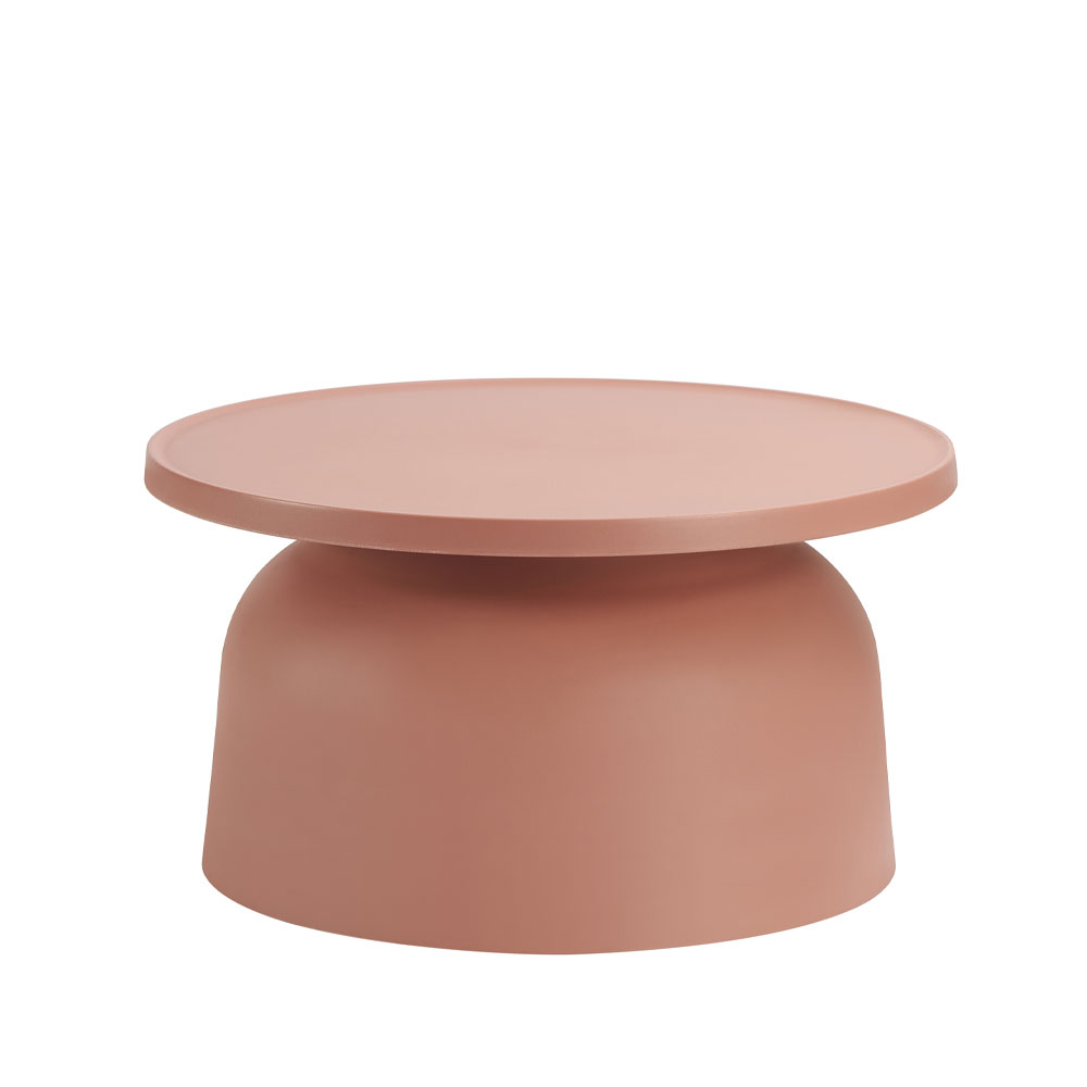 DOMI COFFEE TABLE TERRACOTTA 67x67x36cm
