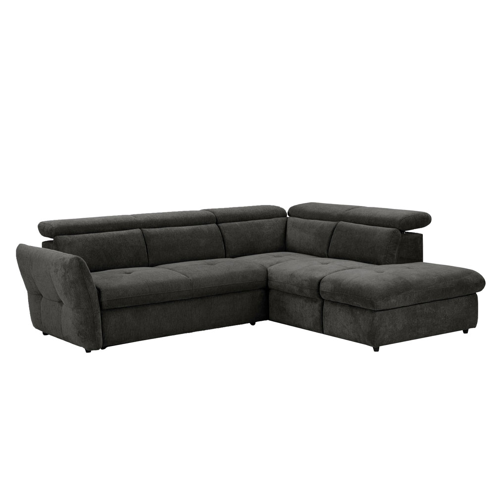 MONSERAT ΚΑΝΑΠΕΣ ΚΡΕΒΑΤΙ ΓΩΝΙΑ ΔΕΞΙΑ ΑΝΘΡΑΚΙ 254x224x90