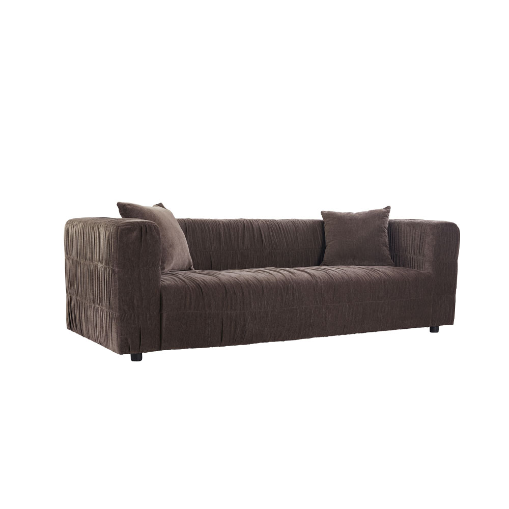 PLISSE ΚΑΝΑΠΕΣ 3ΘΕΣΙΟΣ ΚΑΦΕ 228x97x70cm