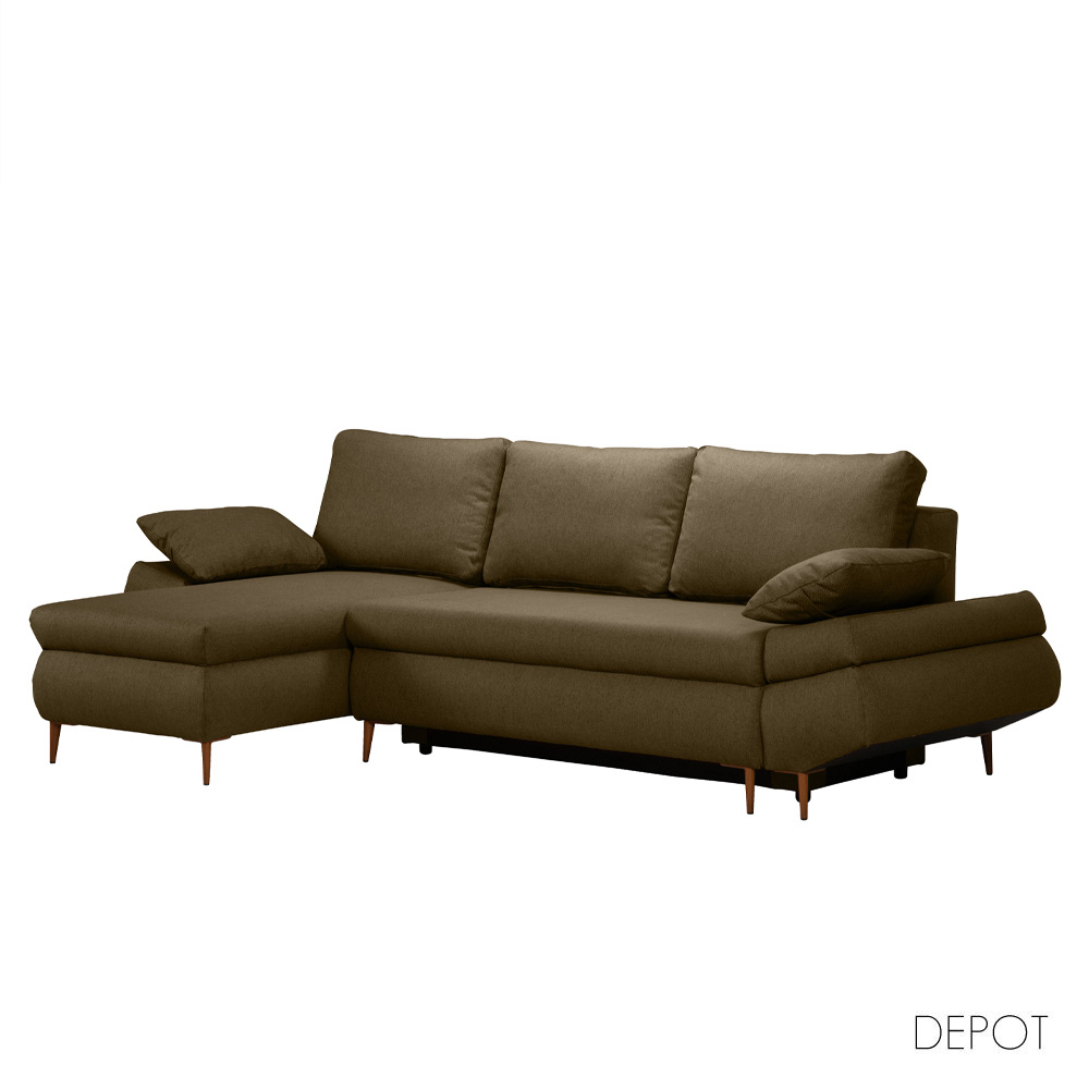 JACOB ΚΑΝΑΠΕΣ ΚΡΕΒΑΤΙ ΓΩΝΙΑ ΑΡΙΣΤΕΡΗ ΚΑΦΕ 264x154x84.7