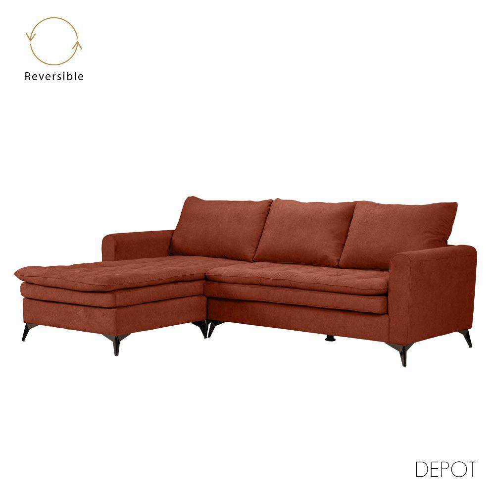 SCANDALO ΚΑΝΑΠΕΣ ΓΩΝΙΑ ΑΝΑΣΤΡΕΨΙΜΗ TERRACOTTA 265x188x99