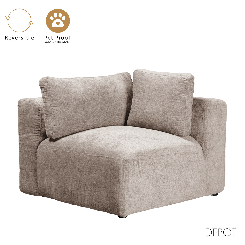 BOX ΠΟΛΥΘΡΟΝΑ ΜΕ ΜΠΡΑΤΣΟ ΑΝΑΣΤΡΕΨΙΜΗ BEIGE 107x107x85
