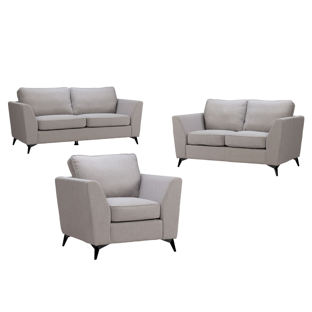 BOEL ΠΟΛΥΘΡΟΝΑ ΓΚΡΙ BERGAMO 92 96x86x92cm